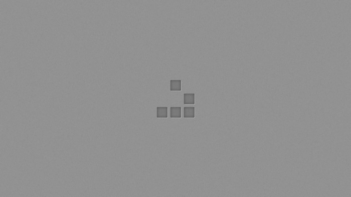 Minimalist logo with squares