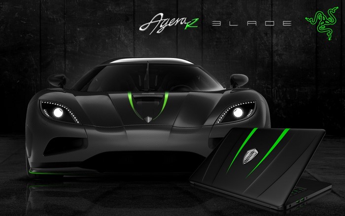 Koenigsegg Agera R Blade Laptop by Razer