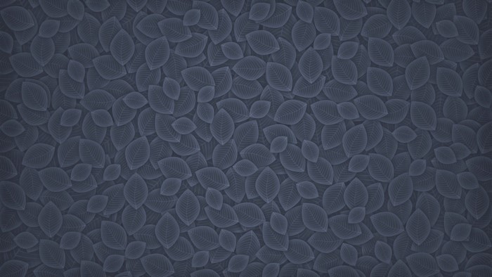 Dark blue leaf pattern texture