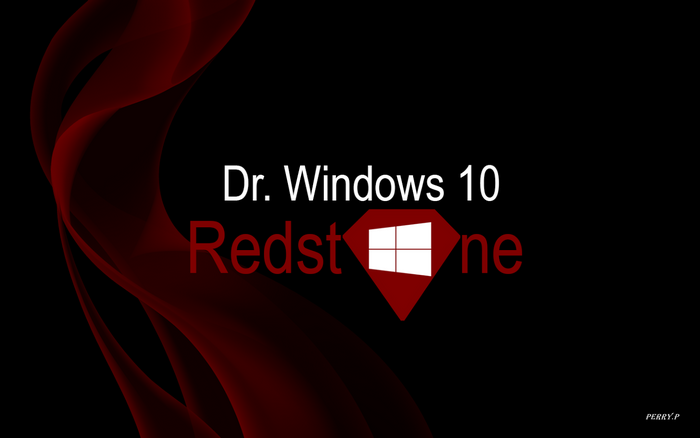 Dr. Windows 10 Redstone Logo