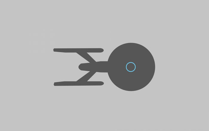 USS Enterprise spaceship logo