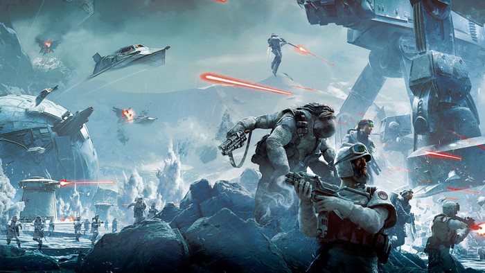 Star Wars Battlefront Battle on Hoth