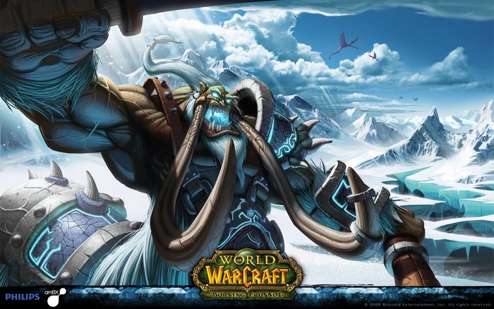 World of Warcraft The Burning Crusade Frost Giant