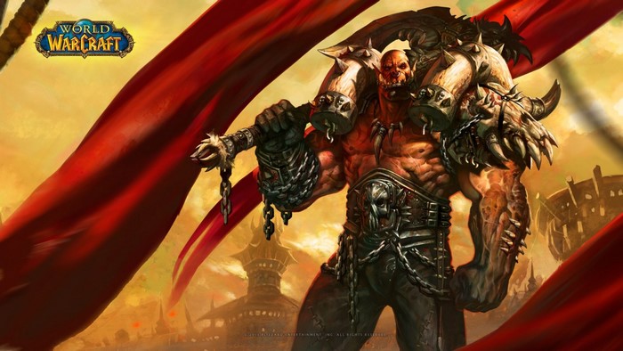 Orc Warrior from World of Warcraft