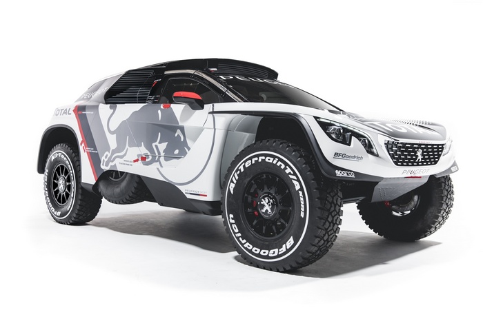 Peugeot 3008 DKR Dakar Rally Car