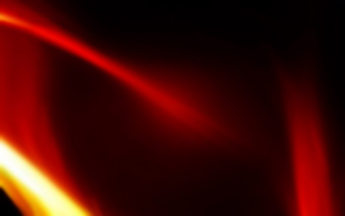 Abstract red and yellow light streaks