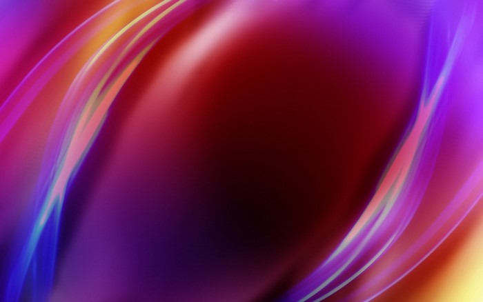 Abstract colorful light waves