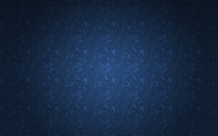Dark blue floral pattern texture
