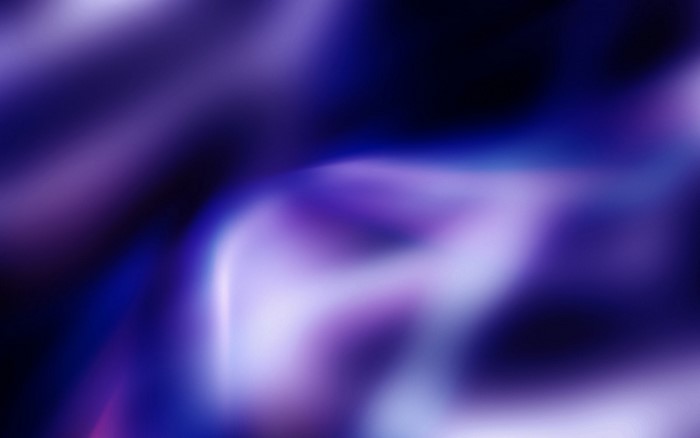 Abstract purple and blue light waves