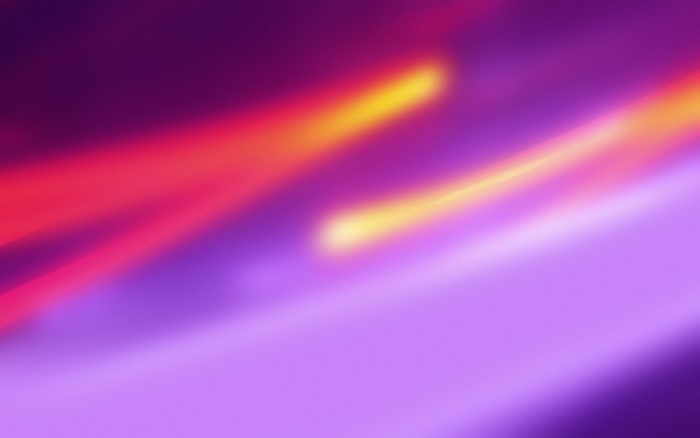 Vibrant Abstract Purple and Yellow Light Streaks