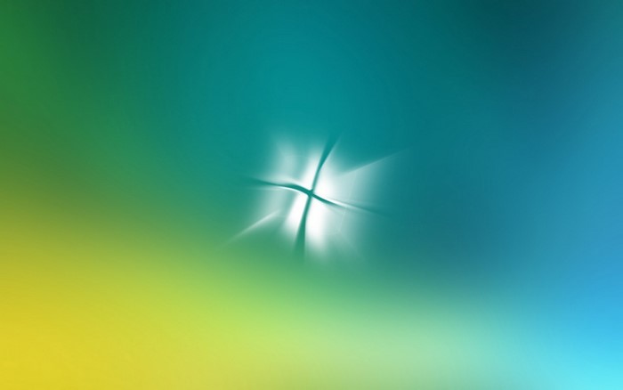 Microsoft Windows abstract light flare