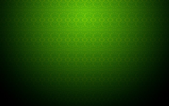 Green Damask Pattern with Vignette Effect