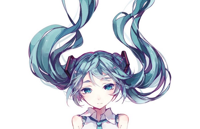Hatsune Miku from Vocaloid