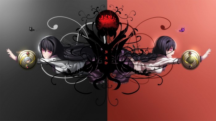 Akemi Homura from Mahou Shoujo Madoka Magica