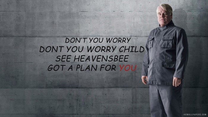 Philip Seymour Hoffman in The Hunger Games: Mockingjay Part 1