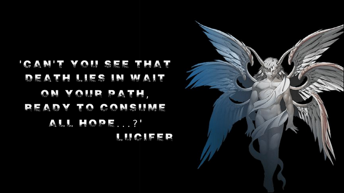 Lucifer quote about death and hope