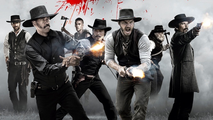 The Magnificent Seven with Denzel Washington and Ethan Hawke