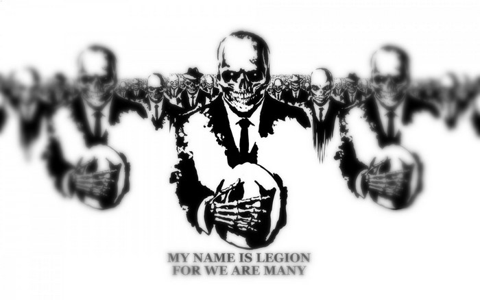 My Name Is Legion For We Are Many Quote