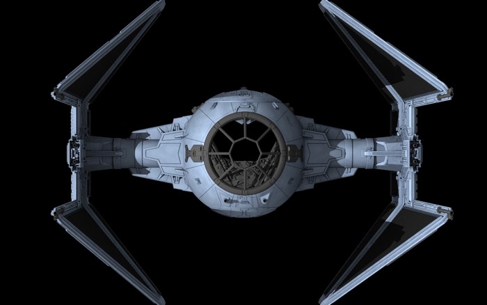 Star Wars TIE Interceptor spaceship