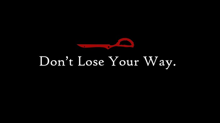 Kill la Kill Scissors Logo and Text
