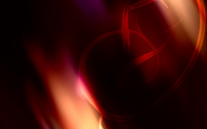 Abstract red light swirls