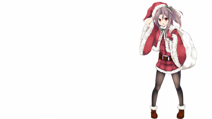 Zuihou KanColle in Santa Costume with Gift Bag