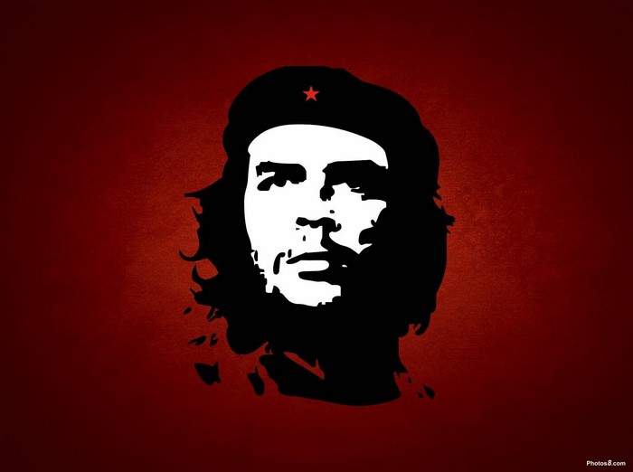 Iconic Che Guevara Silhouette Illustration