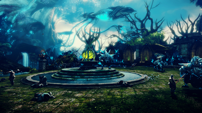 Screenshot from the game Tera