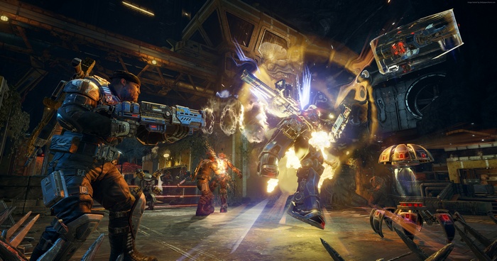 Gears of War 4 Horde Mode Combat
