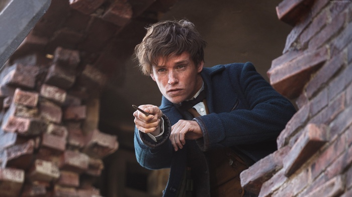 Eddie Redmayne as Newt Scamander in Fantastic Beasts