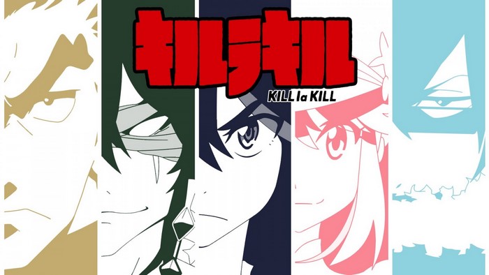 Kill la Kill characters illustration