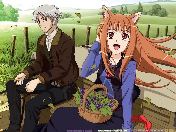 Holo and Lawrence Kraft from Spice and Wolf