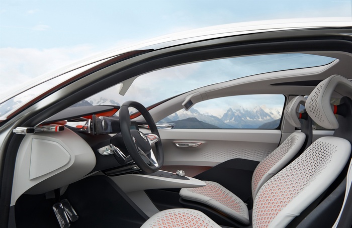Renault Eolab concept car interior