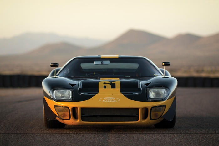 Ford GT40 Race Car with Number 61