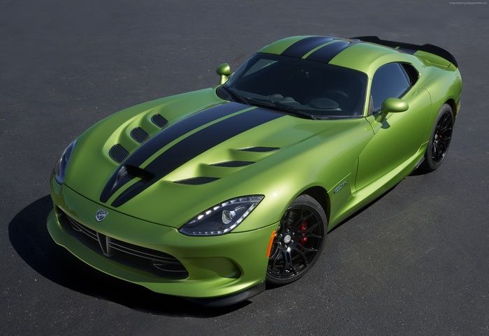 Green Dodge Viper GTS-R Commemorative Edition ACR