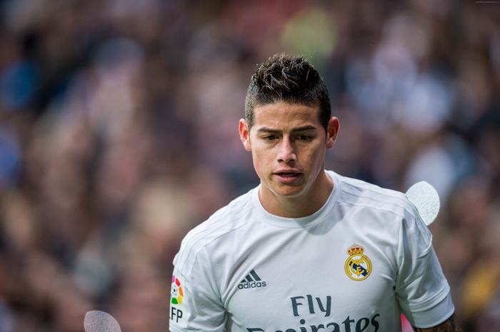 James Rodriguez from Real Madrid