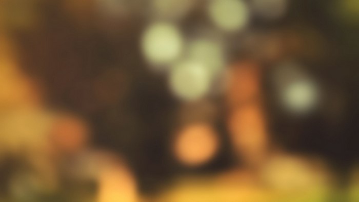 Blurred lights in autumn colors