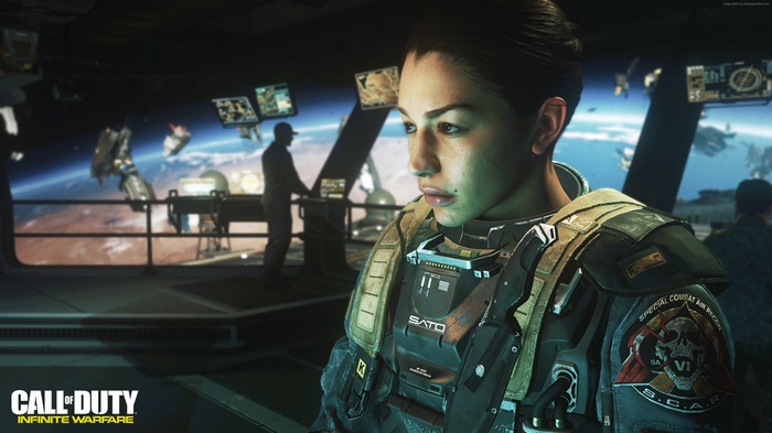 Call of Duty: Infinite Warfare character in space