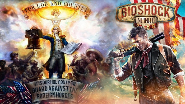 BioShock Infinite: George Washington and Booker DeWitt