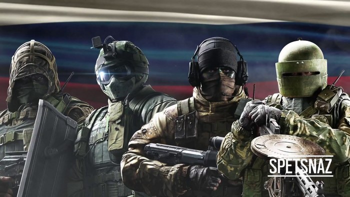 Spetsnaz soldiers from Rainbow Six Siege