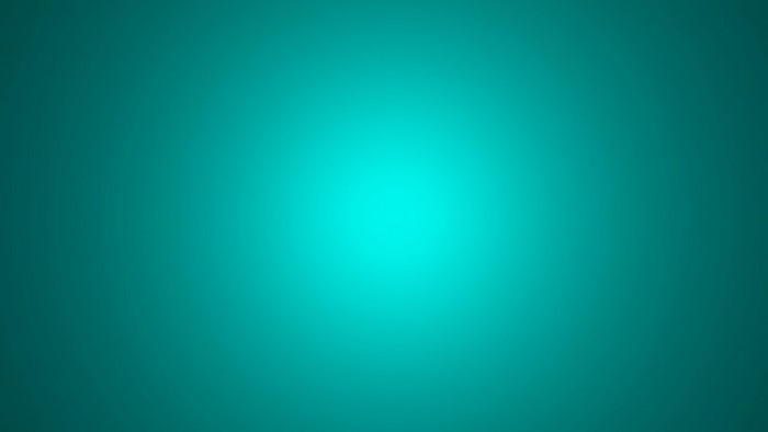 Teal and cyan gradient with bright center