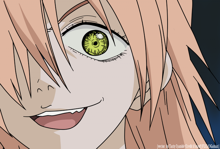Haruhara Haruko Smiling Close-up from FLCL