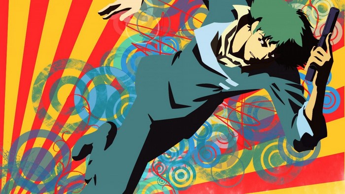 Spike Spiegel from Cowboy Bebop with Gun