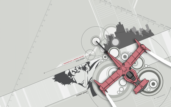 Spike Spiegel's Swordfish II from Cowboy Bebop