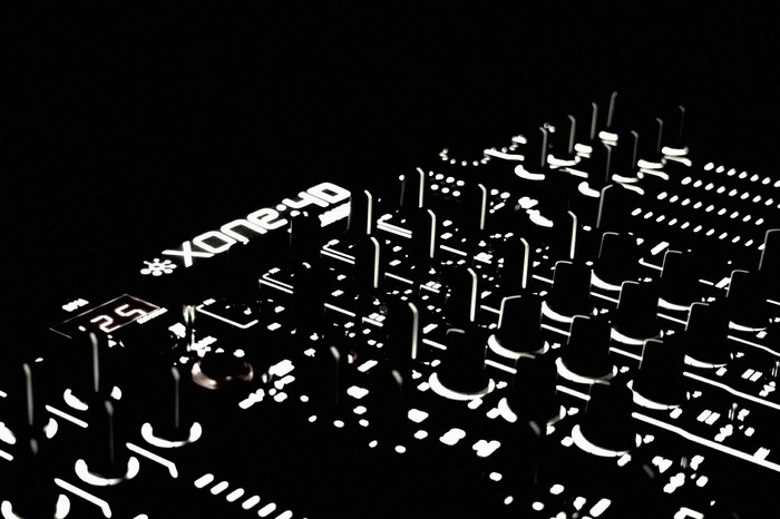 Allen & Heath Xone:4D DJ Mixer Close-up