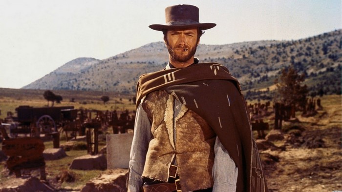 Clint Eastwood as The Man with No Name in The Good, the Bad and the Ugly