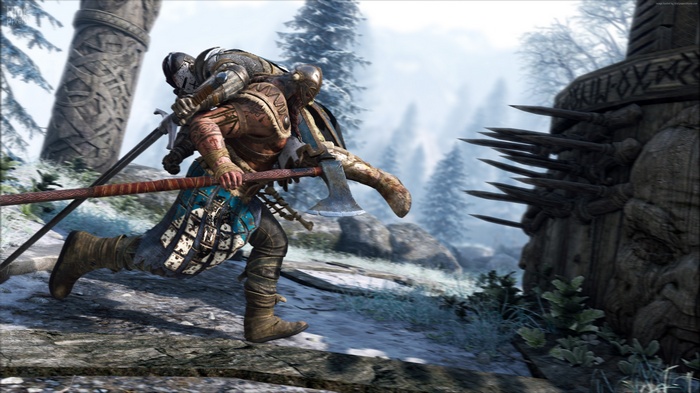For Honor gameplay with Viking warrior