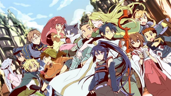 Log Horizon characters illustration