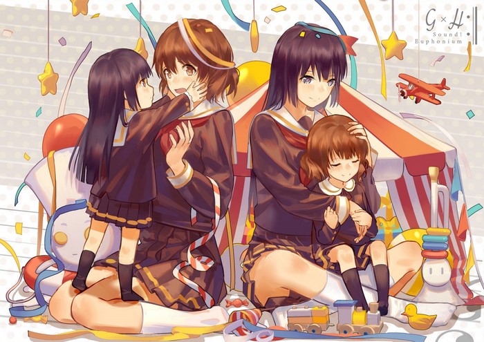 Girls from Sound! Euphonium with toys