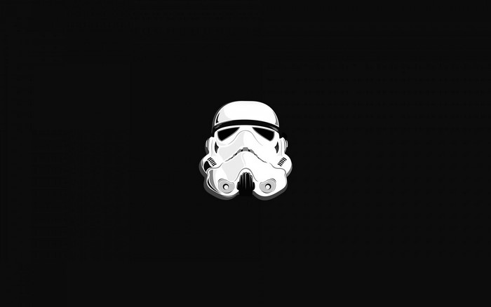 Stormtrooper helmet from Star Wars